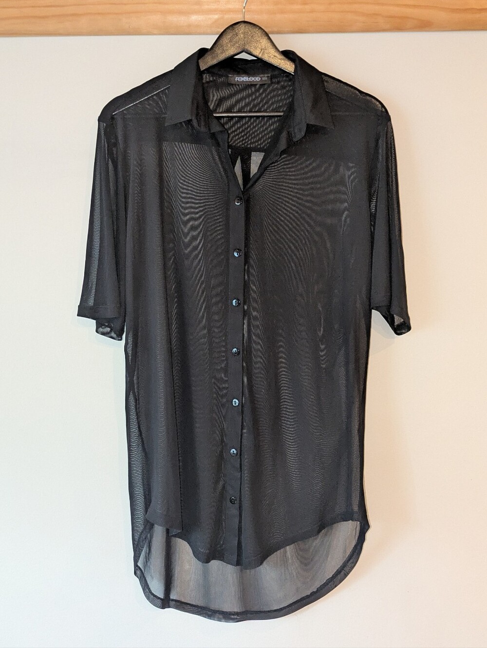 Foxlbood Short Sleeve Mesh Memphis Oversized Shirt
